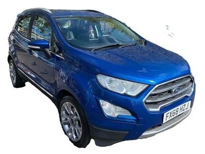Usado Ford Ecosport Titanium 125 HP (91 kW) 2018 Azul SUV