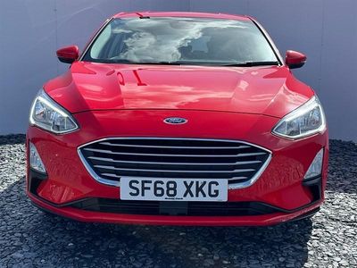 Used Ford Focus Zetec 100 HP (73 kW) 2019 Red Hatchback