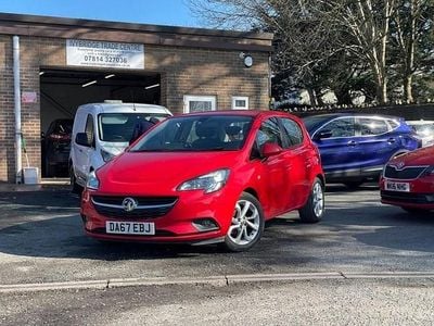 Used Vauxhall Corsa 75 HP (55 kW) 2017 Red Hatchback