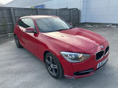 Used BMW 116 Sport Line 2013 Red Hatchback