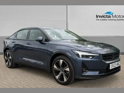 Begagnad Polestar 2 Long Range Single Motor 169 kW (231 HK) 2023 Blå Halvkombi