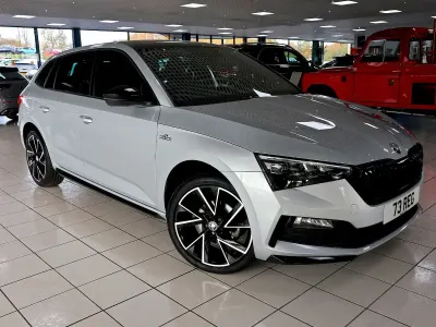 Used Skoda Scala Monte Carlo 110 HP (80 kW) 2023 Silver Hatchback