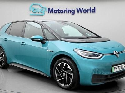 Used VW ID.3 Pro Performance 150 kW (204 HP) 2022 Turquoise Hatchback