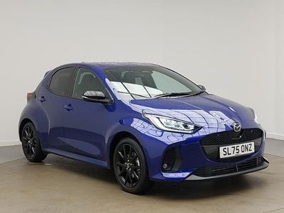 Metallic glass blue New 2025 Mazda 2 Homura-Line Hatchback | £22,498 (Fair price)