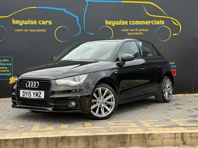 Used Audi A1 Sportback S-Line 116 HP (85 kW) 2015 Black Hatchback