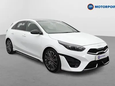 Used Kia Ceed GT-Line S 2024 White Hatchback