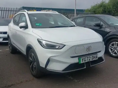 Used MG ZS Trophy 114 kW (156 HP) 2022 White SUV