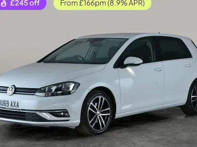 Used VW Golf VII Match 131 HP (96 kW) 2019 White Hatchback