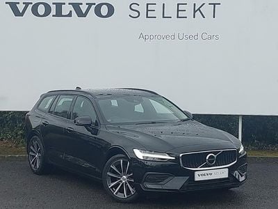 Black Used 2021 Volvo V60 Momentum Estate | £21,998 (Fair price)