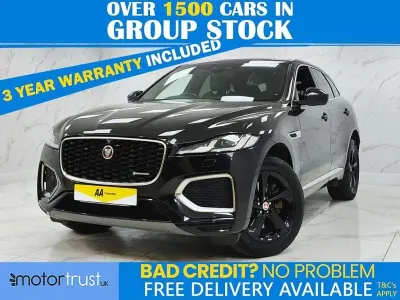Usado Jaguar F-Pace R-Dynamic 163 HP (119 kW) 2021 Preto SUV