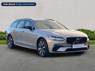 New Volvo V90 Plus 2025 Silver Estate