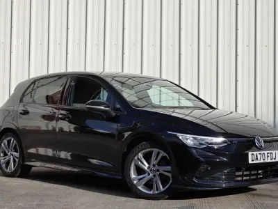 Used VW Golf VII R-line 2020 Black Hatchback
