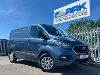 Used Ford Transit Custom Limited 130 HP (95 kW) 2023 Blue Van