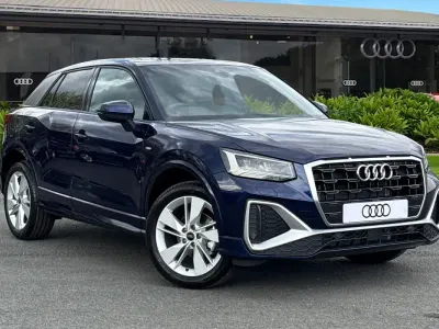 Ny Audi Q2 S-Line 2026 Blå SUV