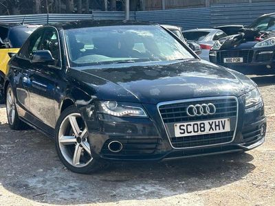 Used Audi A4 S-Line 2008 Black Sedan