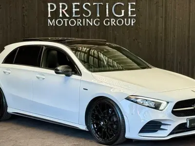 Używany Mercedes A200 Exclusive 150 KM (110 kW) 2021 Biały Hatchback