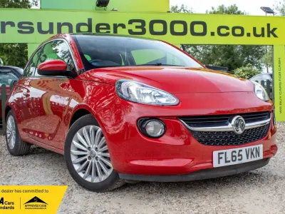Used Vauxhall Adam Glam 70 HP (51 kW) 2015 Red Hatchback