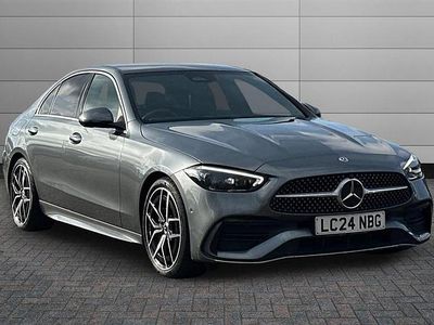 Used Mercedes C220 AMG Line Premium Plus 200 HP (147 kW) 2024 Grey Sedan