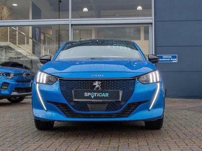 Used Peugeot e-208 GT 98 kW (134 HP) 2021 Blue Hatchback