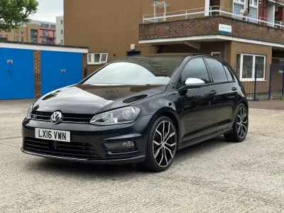 Used VW Golf VII R-line 2016 Black Hatchback