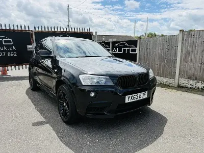 Used BMW X3 M Sport 258 HP (189 kW) 2013 Black SUV