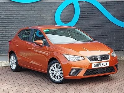 Used Seat Ibiza SE Technology 80 HP (58 kW) 2019 Orange Hatchback