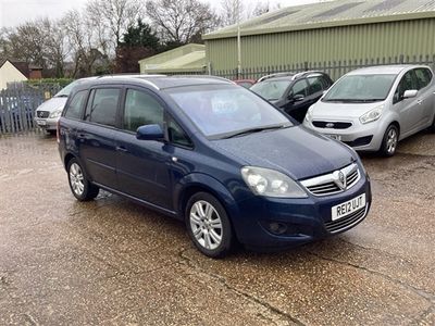 used Vauxhall Zafira 1.8 16V Excite MPV 5dr Petrol Manual Euro 5 (140 ps)