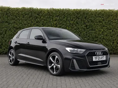 Used Audi A1 Sportback S-Line 2021 Black Hatchback