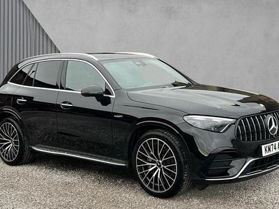 Obsidian black metallic Used 2024 Mercedes GLC43 AMG Premium Plus Estate | £62,980