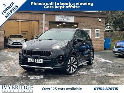 Used Kia Sportage 114 HP (83 kW) 2016 Black SUV