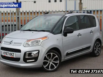 Used Citroën C3 Picasso Platinum 100 HP (73 kW) 2017 Silver MPV