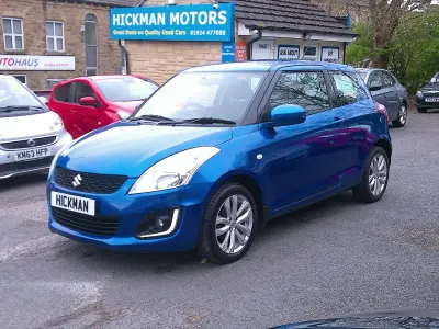 Used Suzuki Swift SZ3 94 HP (69 kW) 2014 Blue Hatchback