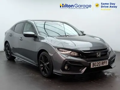 Używany Honda Civic Sport 182 KM (133 kW) 2020 Szary Hatchback