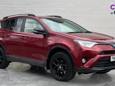 Used Toyota RAV4 Hybrid 197 HP (144 kW) 2018 Red SUV