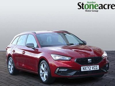 Red Used 2022 Seat Leon FR Estate | £16,500 (A bit pricey)