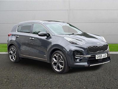 Begagnad Kia Sportage GT-Line S 177 HK (130 kW) 2019 Grå SUV