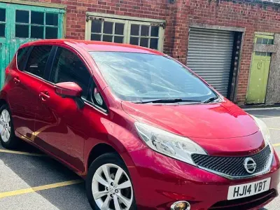Used Nissan Note S 98 HP (72 kW) 2014 Red Hatchback