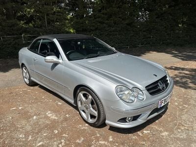 Begagnad Mercedes CLK350 2007 Silver Cab