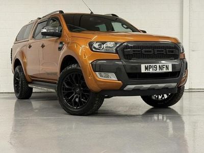 Used Ford Ranger Wildtrack 200 HP (147 kW) 2019 Orange Pickup
