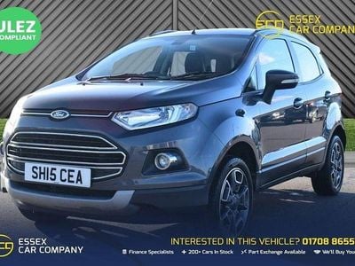 Used Ford Ecosport Titanium 125 HP (91 kW) 2015 Grey SUV
