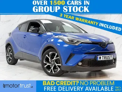 Used Toyota C-HR 122 HP (89 kW) 2018 Blue SUV