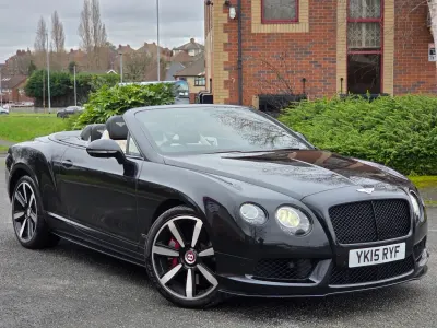 Used Bentley Continental GT Convertible 2015 Black Cabriolet