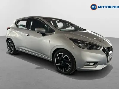 Used Nissan Micra Acenta 92 HP (67 kW) 2021 Silver Hatchback