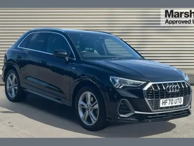 Used Audi Q3 S-Line 230 HP (169 kW) 2020 Black SUV