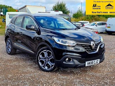 Black Used 2018 Renault Kadjar Dynamique SUV | £8,488 (Fair price)