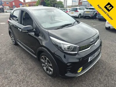 Used Kia Picanto X-Line 83 HP (61 kW) 2018 Black Hatchback