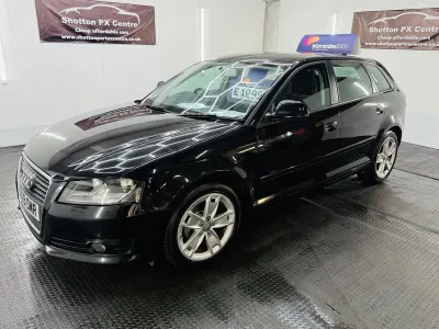 Used Audi A3 Sport 105 HP (77 kW) 2009 Black Hatchback