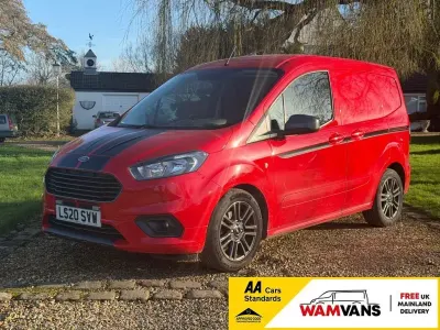 Used Ford Transit Sport 100 HP (73 kW) 2020 Red Van