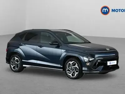 Used Hyundai Kona N Line 137 HP (100 kW) 2025 Blue SUV