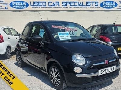 used Fiat 500 1.2 8v POP 3d 69 BHP * BLACK * FIRST CAR * LOW MILEAGE